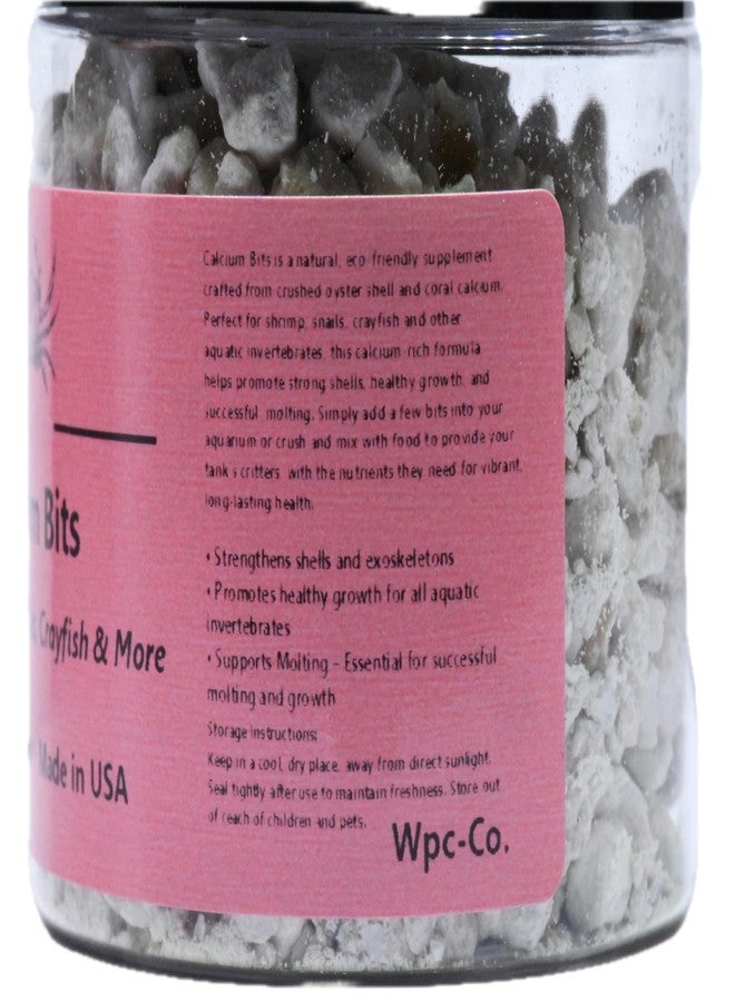Wpc-Co. Calcium Bits: Calcium Supplement for Aquatic Pets - Natural Source of Calcium Suitable for Aquariums, Neocaridina Shrimp, Aquarium Snails, Crustaceans, Invertebrates and Other Aquatic Pets 3 oz - Image 5